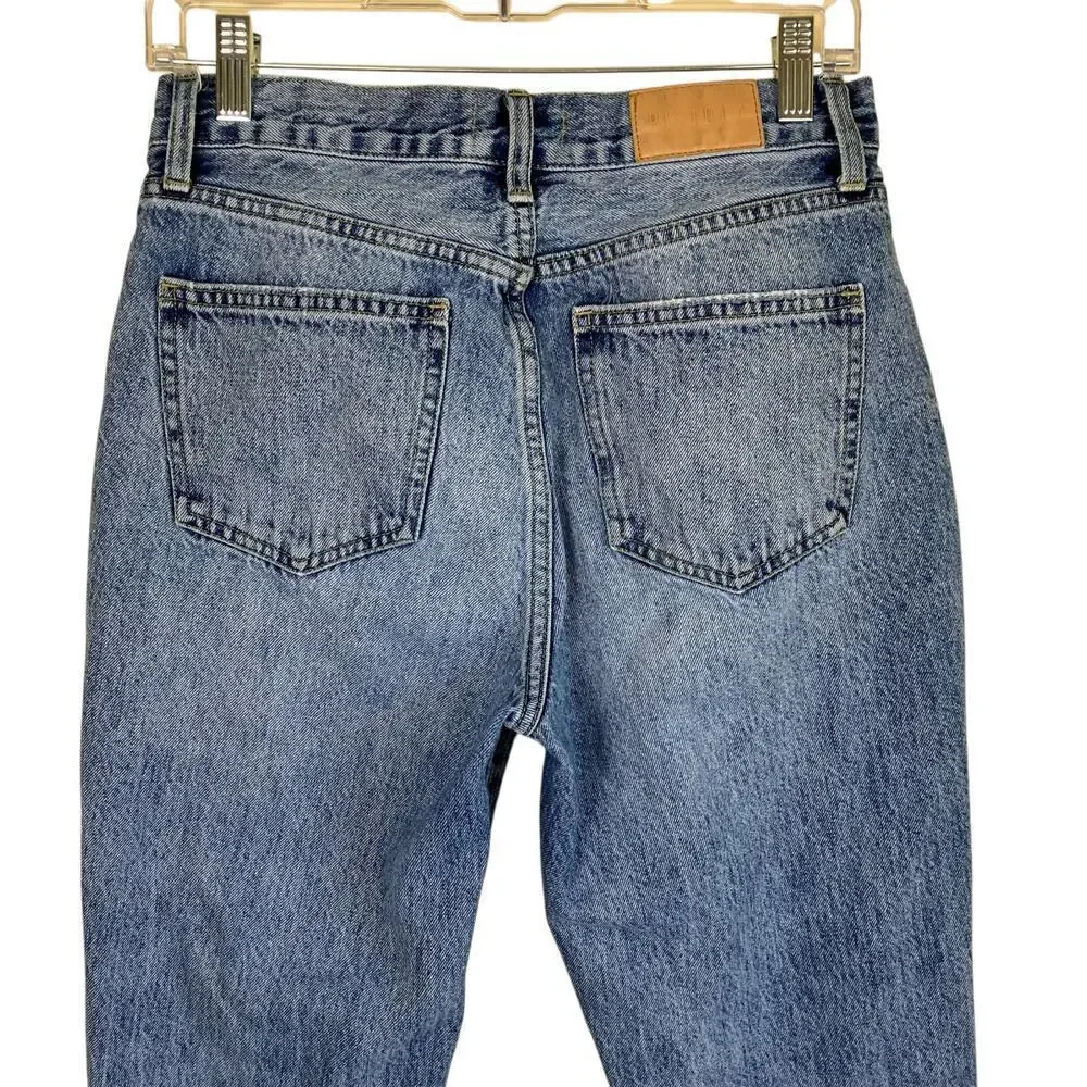 Pistola Sz 27 Keaton High Rise Slim Straight in Playday Wash 90s Ankle Casual - Picture 6 of 16